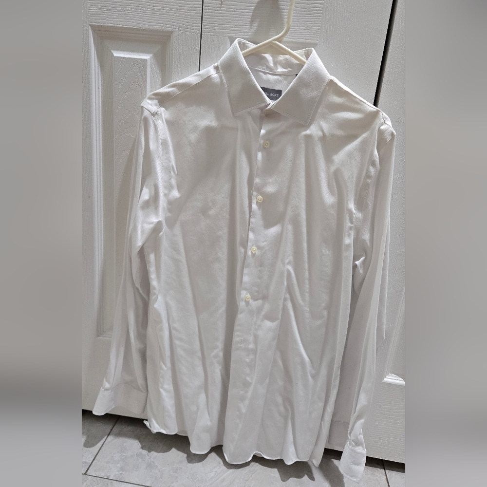 Michael Kors White Dress Shirt for Men 15 1/2 - 32/33